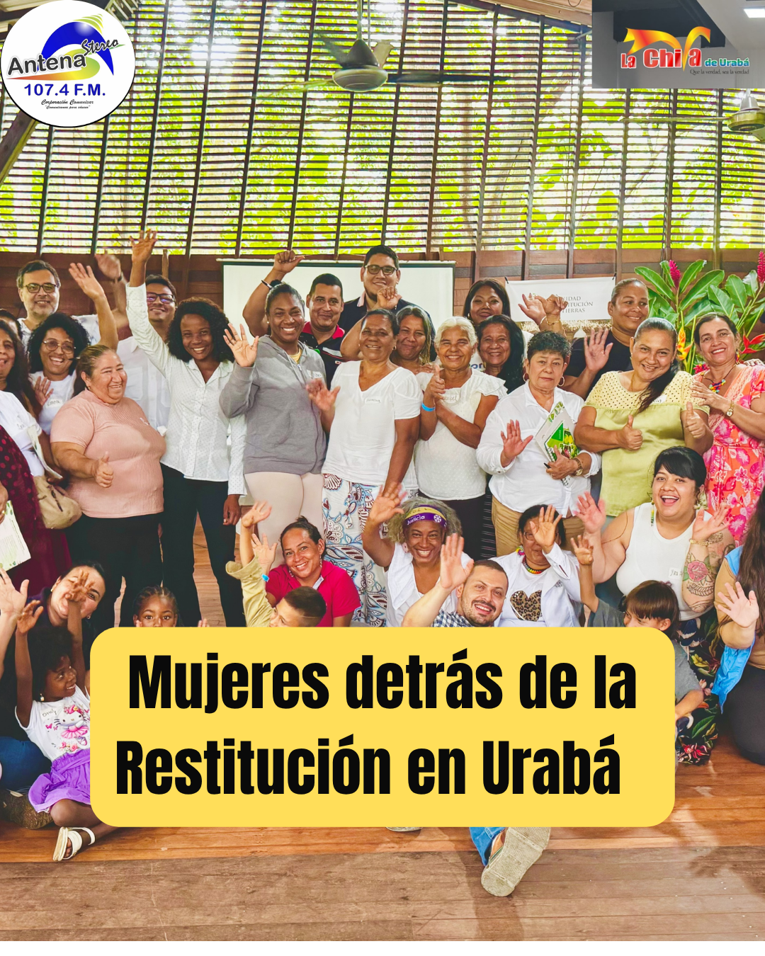 El 40 % de las solicitudes de restitución en Urabá fueron presentadas por mujeres