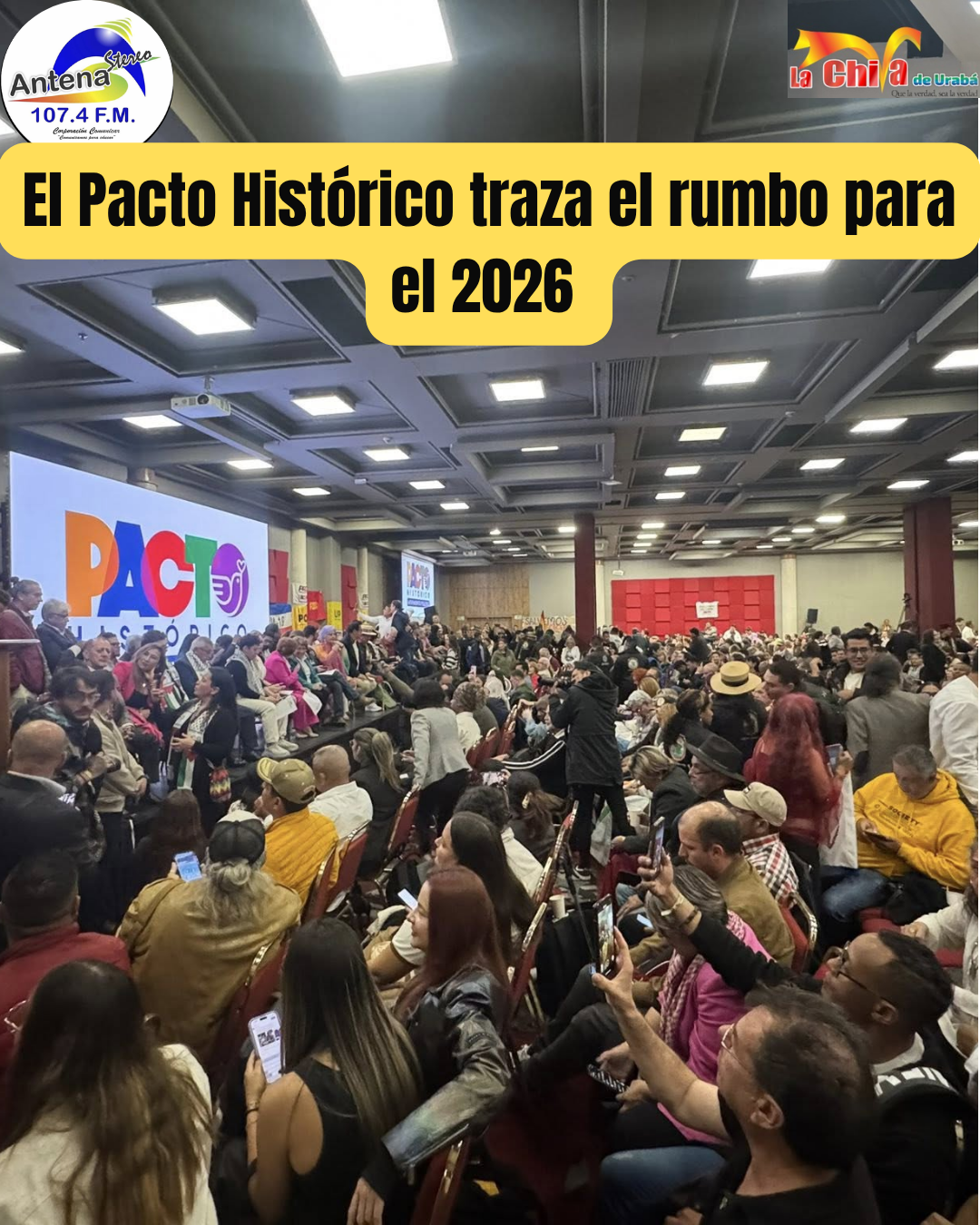 Convención del Pacto Histórico perfila sus precandidatos presidenciales para 2026