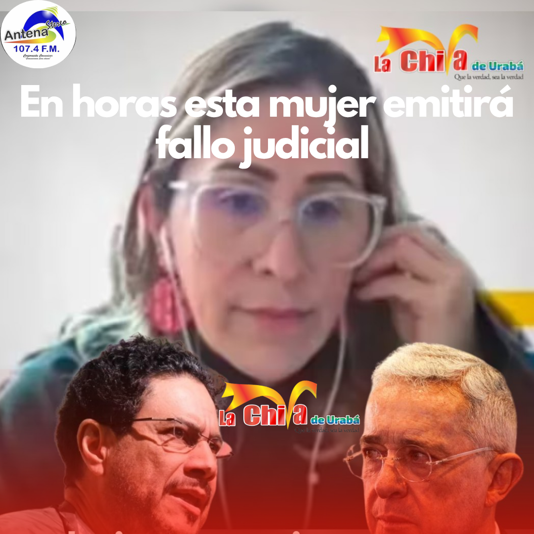 A horas del fallo histórico en el caso Uribe, el país mira a la jueza Sandra Heredia