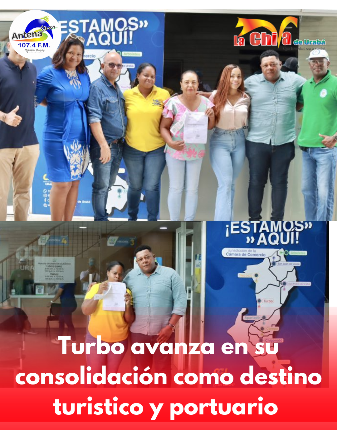 Turbo consolida su ruta turística con la creación de ASOECOTUR