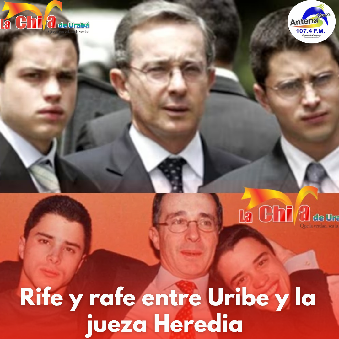 Rife y rafe entre Uribe y la jueza Heredia durante lectura de la sentencia de 12 años de prisión