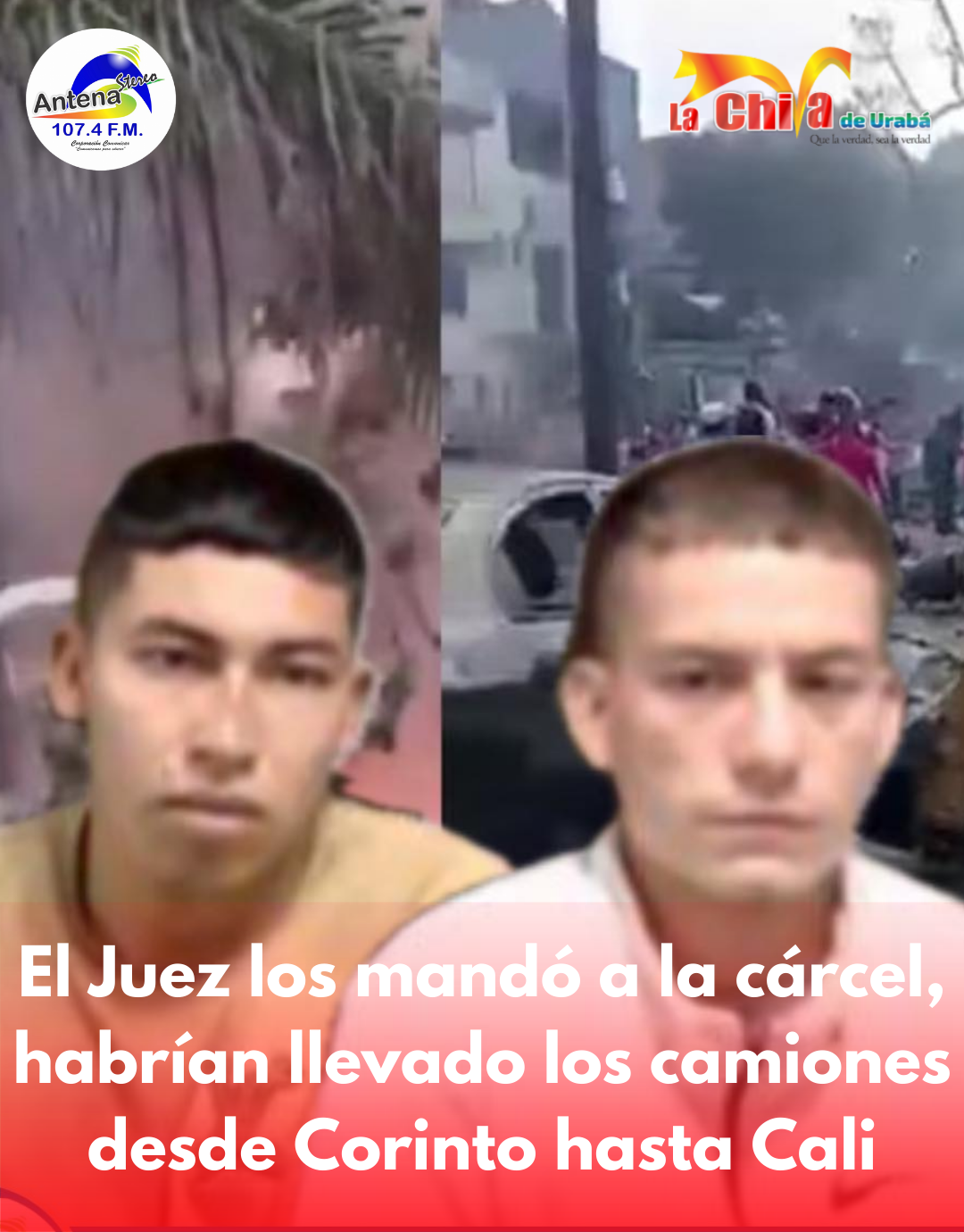 Duermen en la cárcel dos presuntos responsables del ataque t3rr0rist4 en Cali