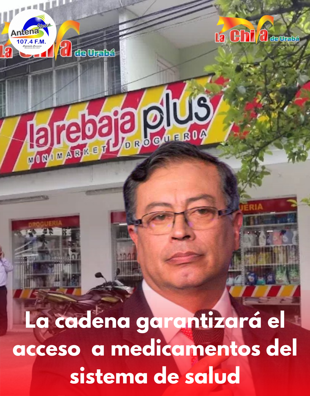 Drogas La Rebaja pasó oficialmente a manos del Estado colombiano
