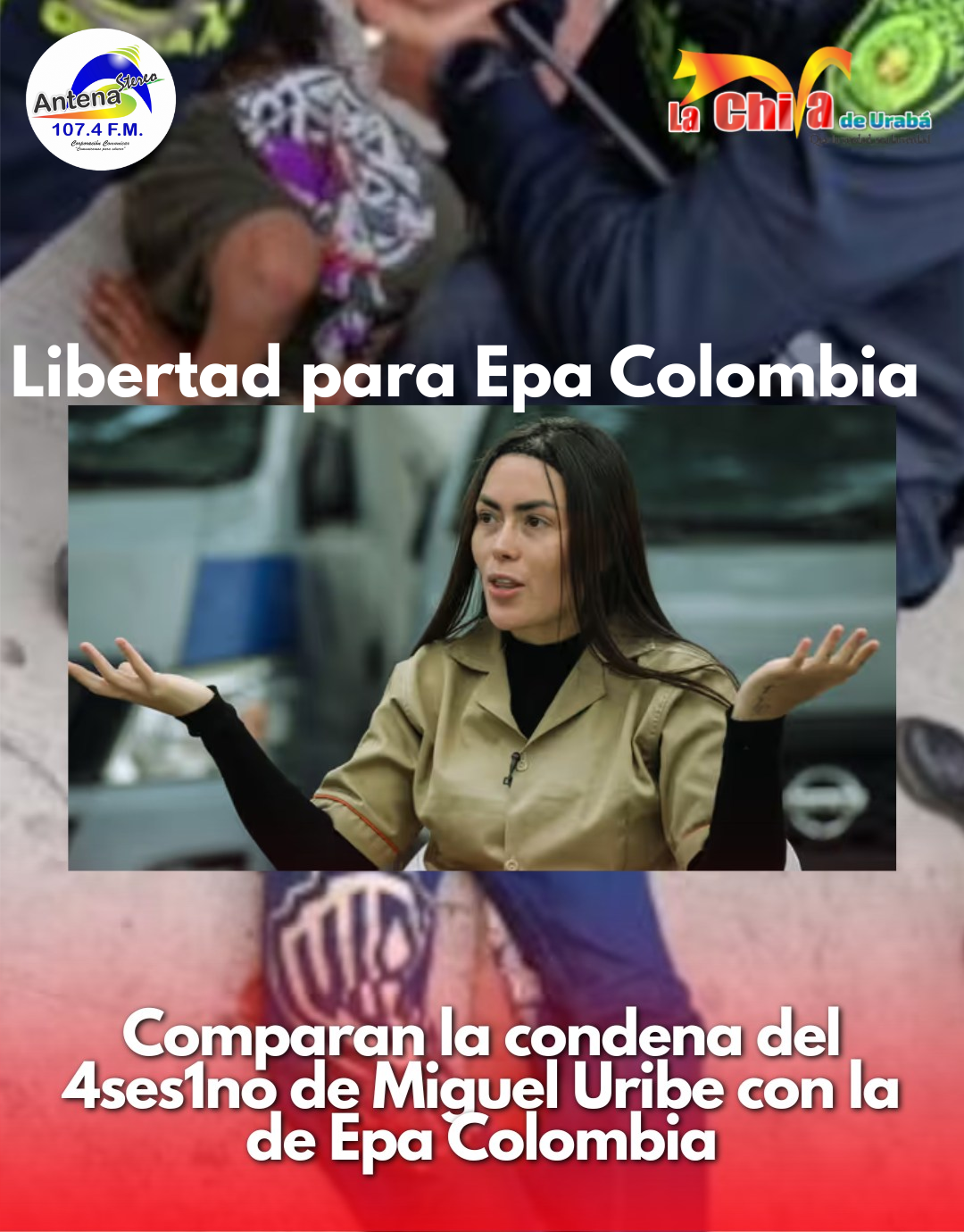 As3sino de Miguel siete años de sanción, EPA Colombia d4ñó y reparó el Transmilenio 63 meses de pr1sión