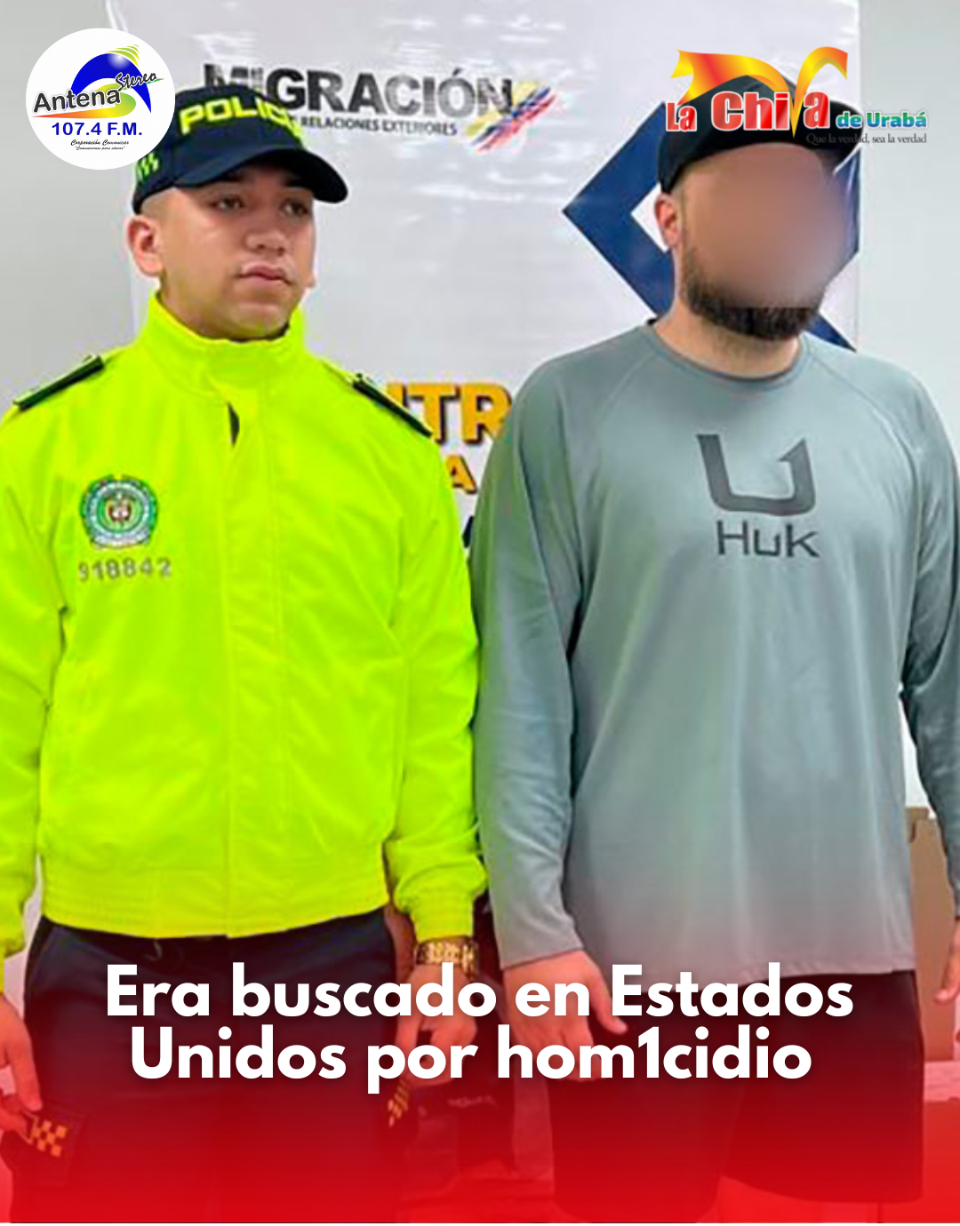 Migración Colombia expulsó a ciudadano estadounidense