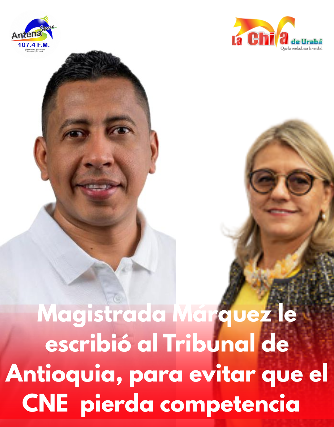Magistrada del CNE le pidió al Tribunal de Antioquia, negar medida cautelar, para que esa entidad siga con el caso del alcalde de Apartadó
