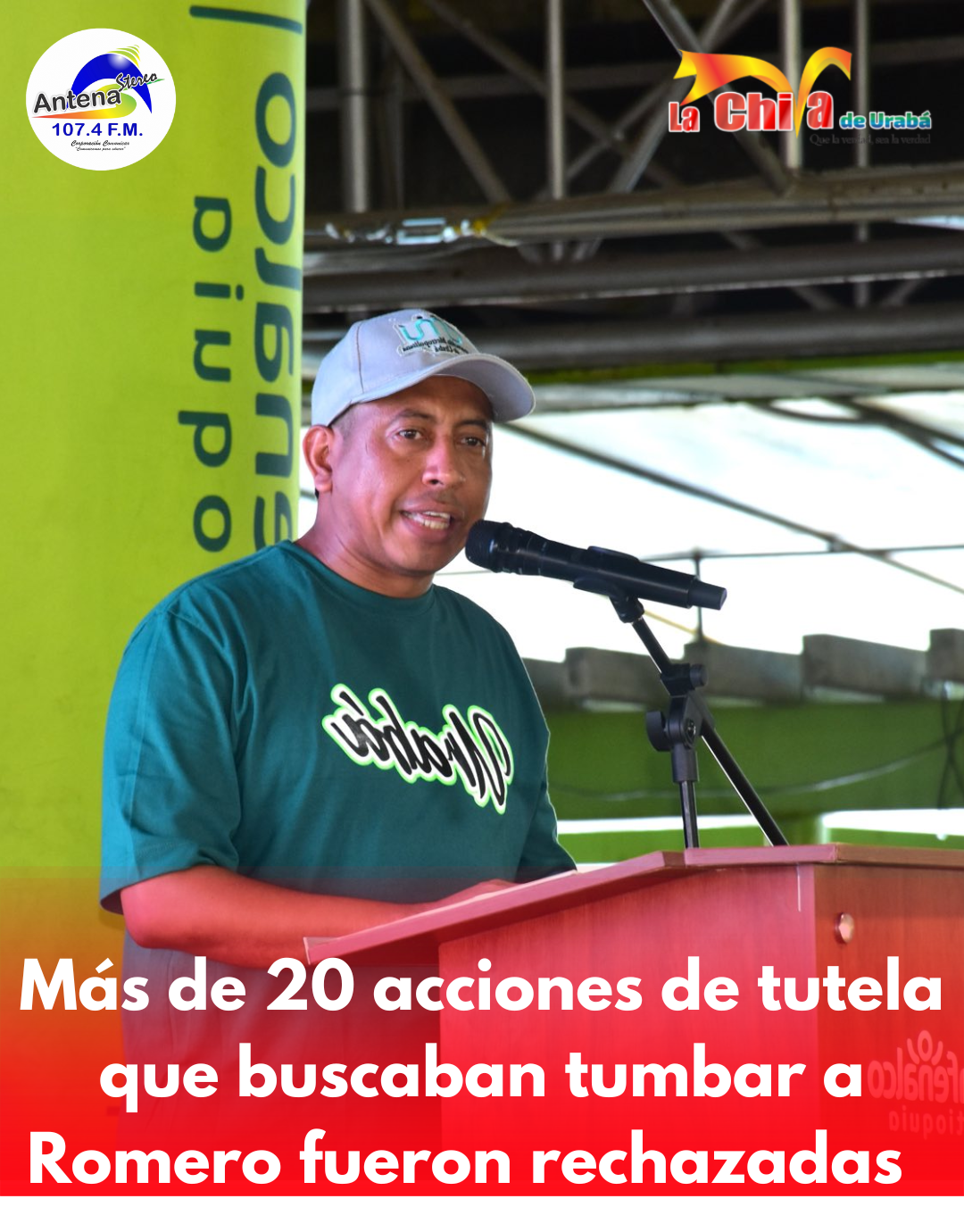 Alcalde de Apartadó, Adolfo Romero, se pronunció sobre demandas contra su elección