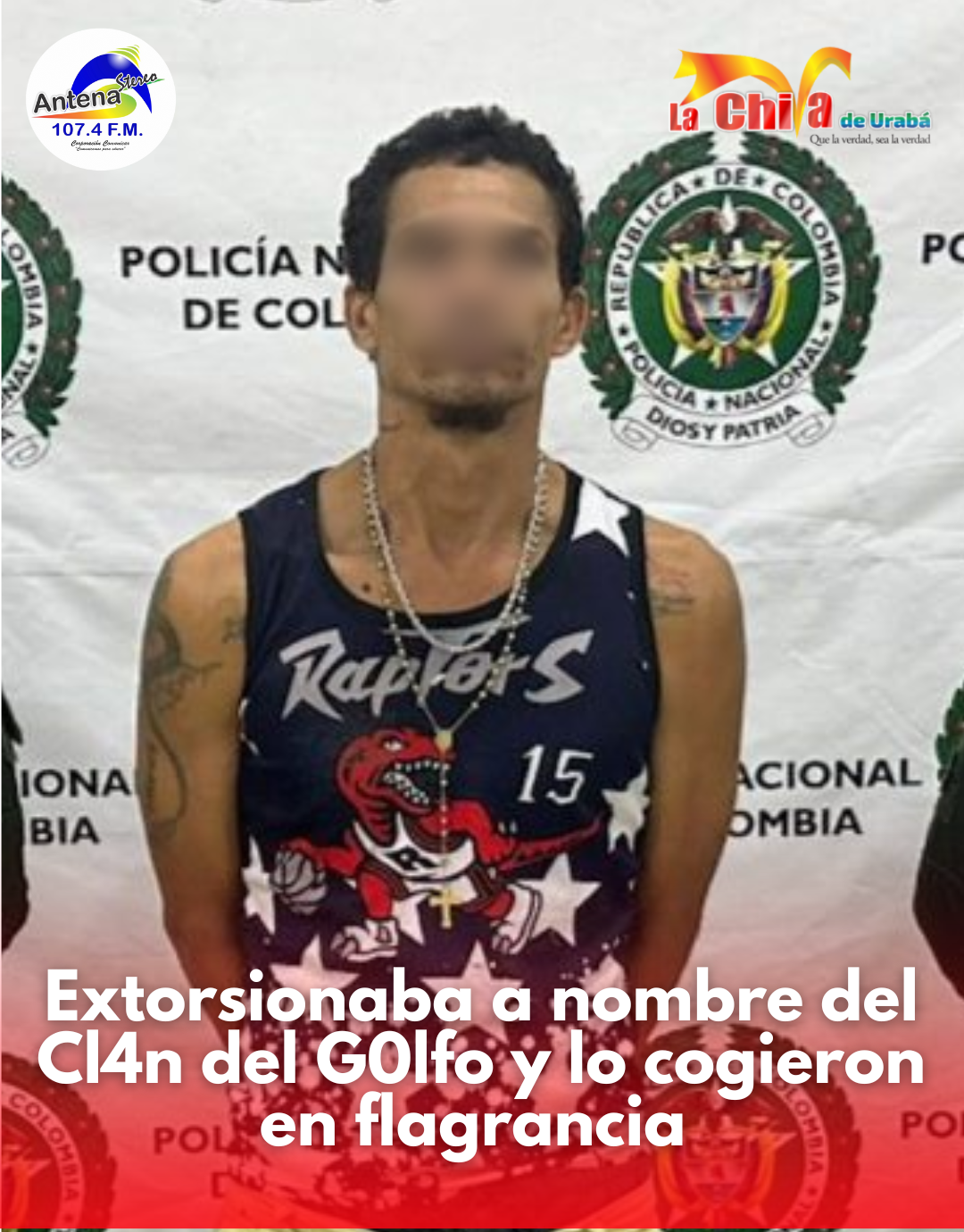Lo mandaron a la cárc3l por ext0rsionar a nombre de las EGC