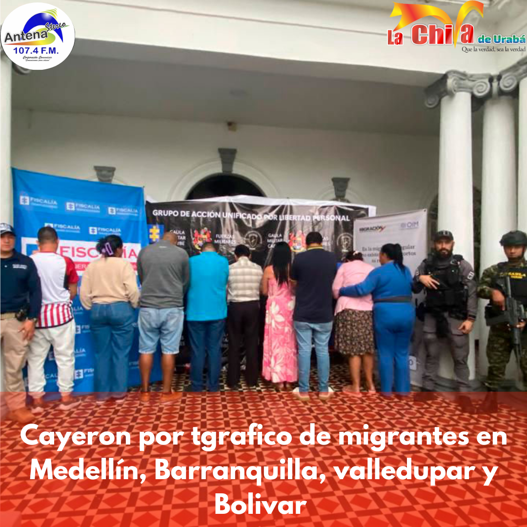 Cayó red criminal dedicada al tráfico de migrantes y falsificación de documentos