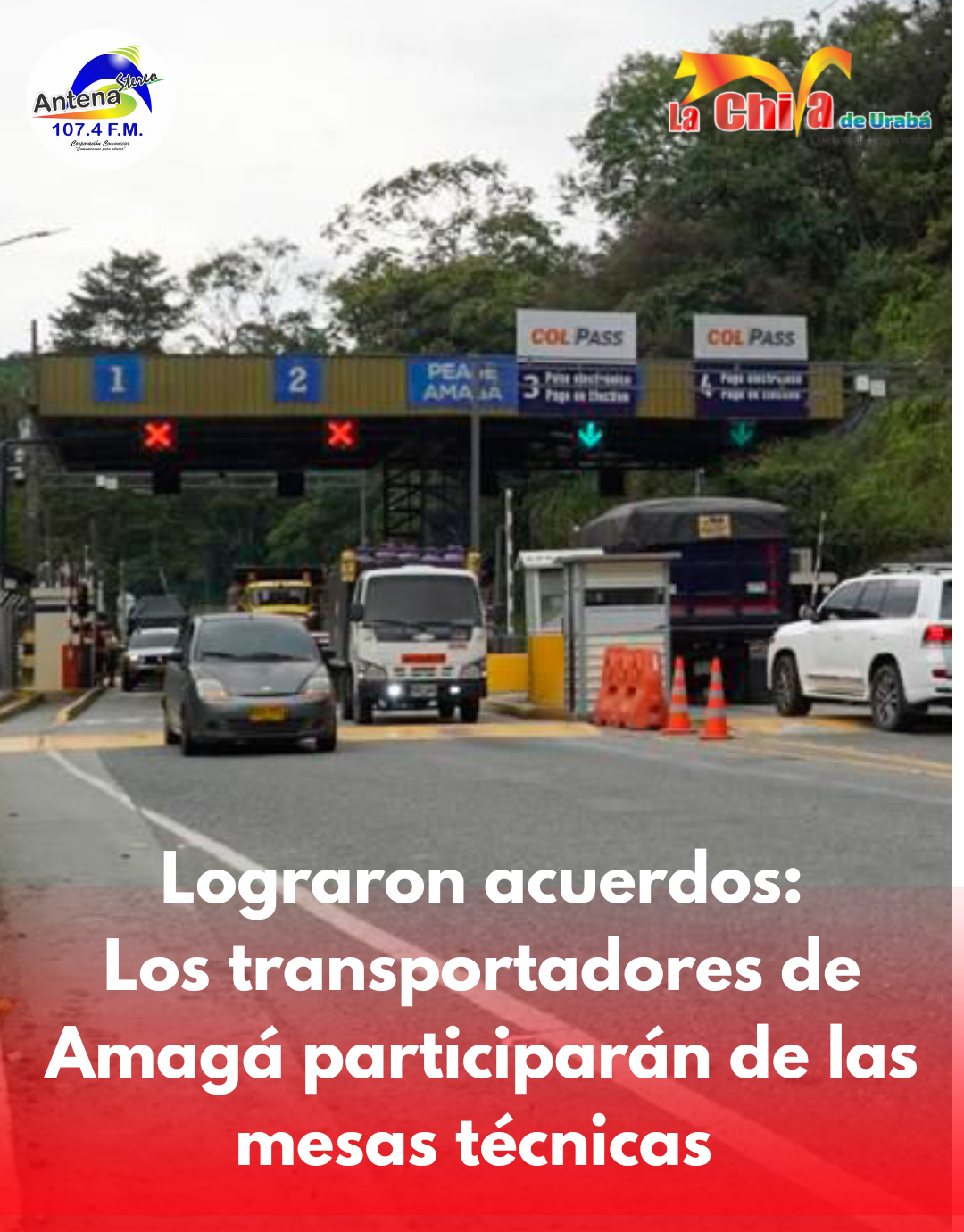 ANI y transportadores lograron acuerdo para levantar bloqueo en Amagá