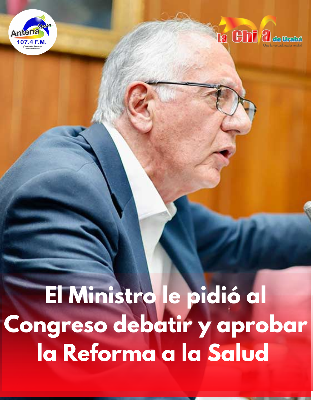 El Gobierno pidió al Congreso avanzar en la discusión de la reforma a la salud