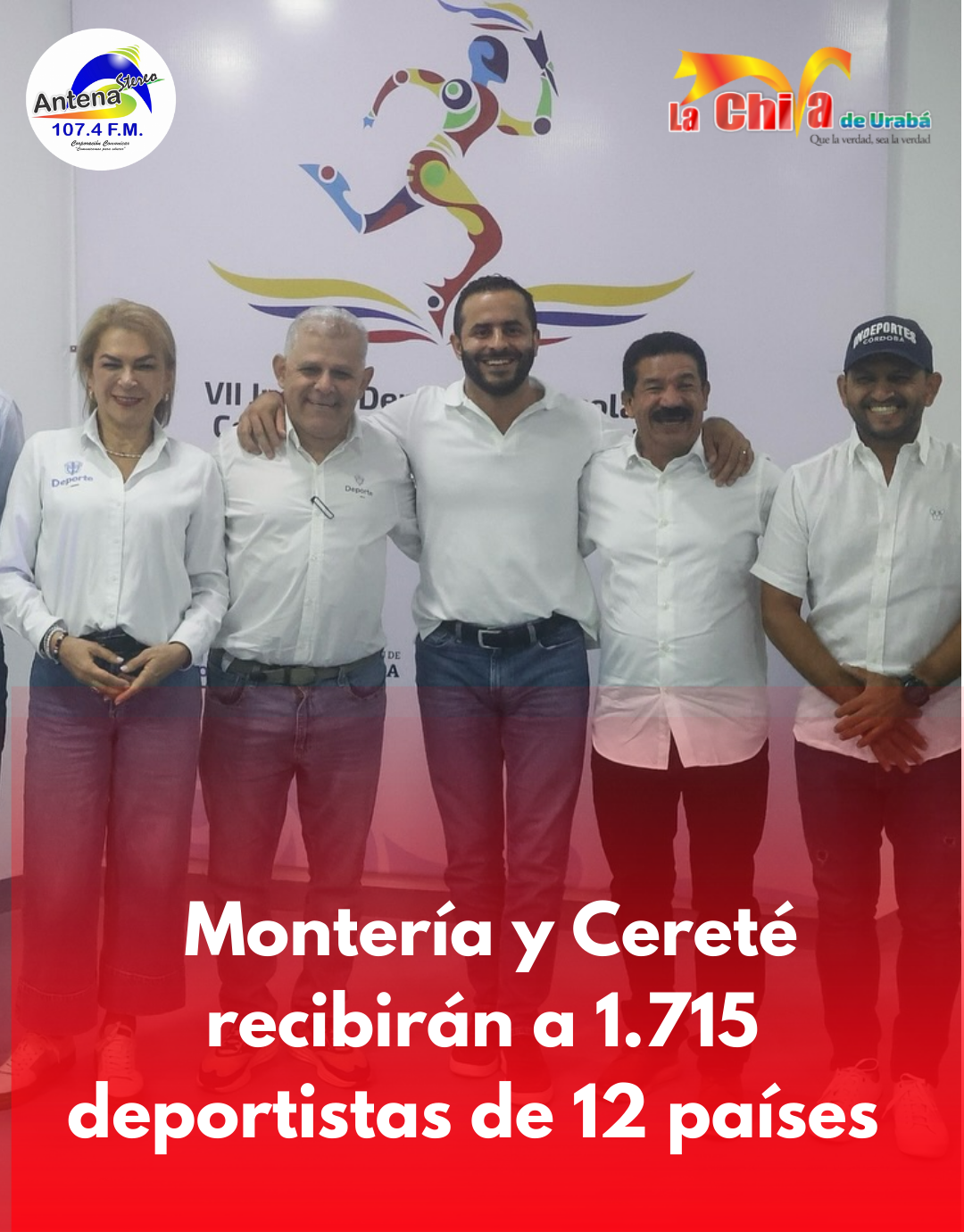 Montería y Cereté, listos para los Juegos Escolares Centroamericanos y del Caribe