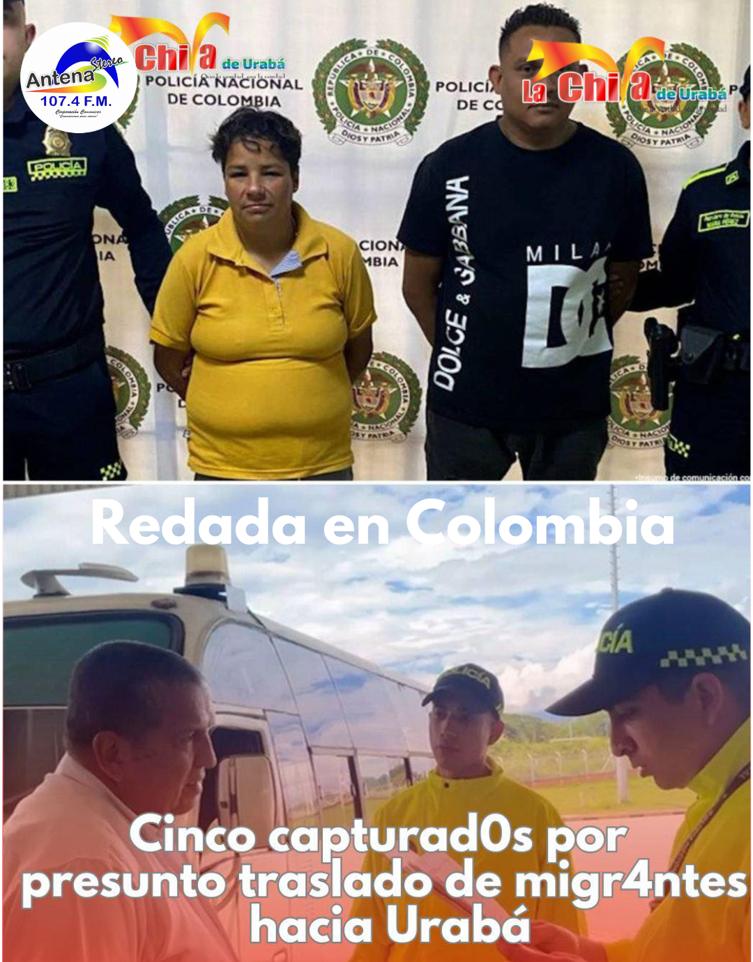 Red de tráfico de migrantes operaba desde Nariño hasta Urabá