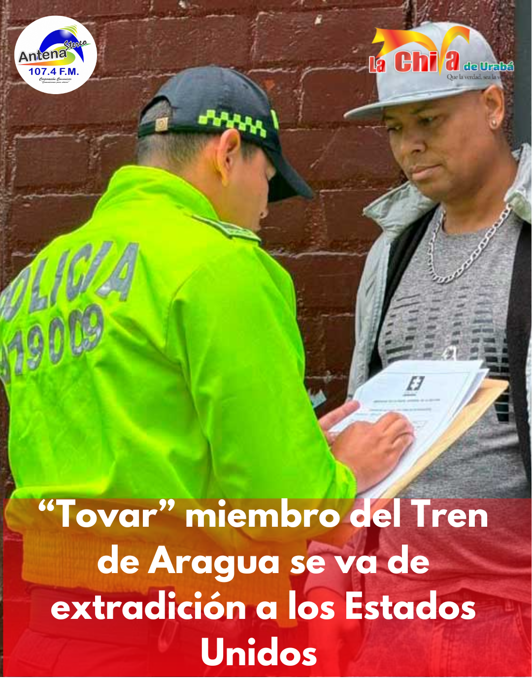 La Policía capturó alias ‘Tovar’ miembro del Tren de Aragua pedido en extr4dic1ón