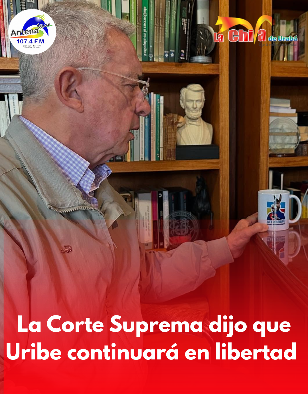 Estos fueron los argumentos de la Corte Suprema  para que Uribe siga en libertad