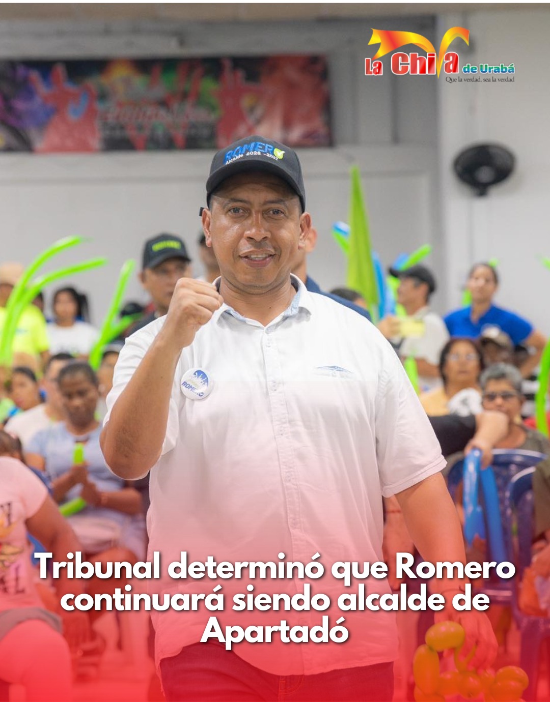 Tribunal Administrativo de Antioquia determinó que Romero continuará siendo alcalde de Apartadó