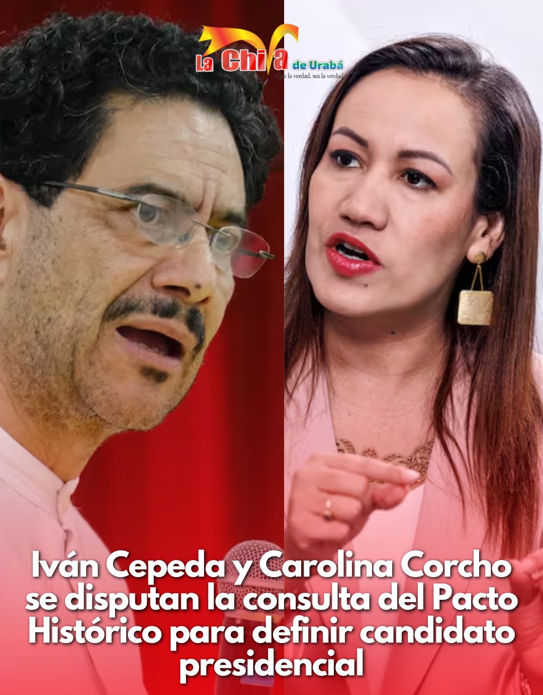 Entre Iván Cepeda y Carolina Corcho está el candidato de Petro para el 2026