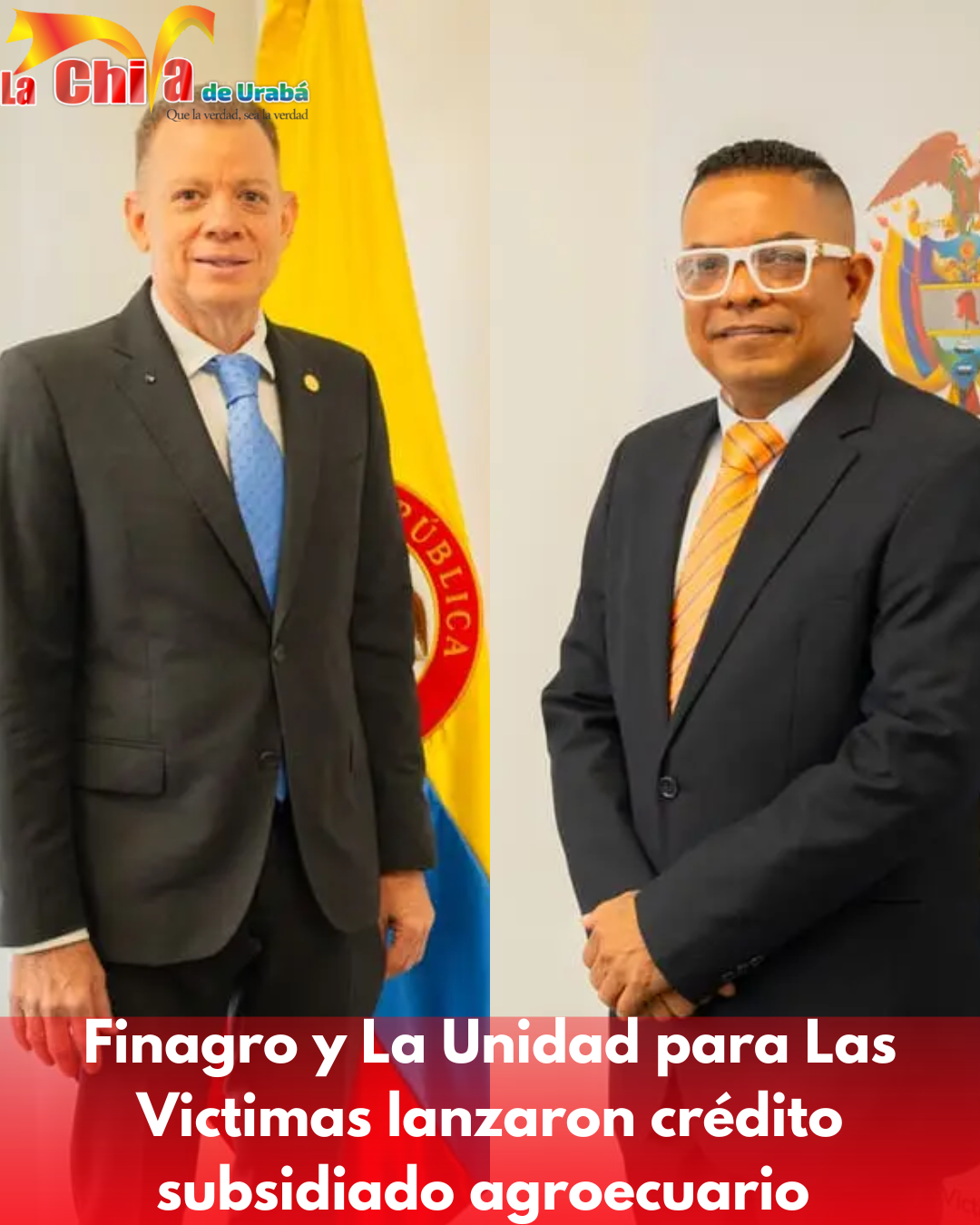 Unidad para las Víctimas y Finagro lanzaron crédito subsidiado para proyectos agropecuarios