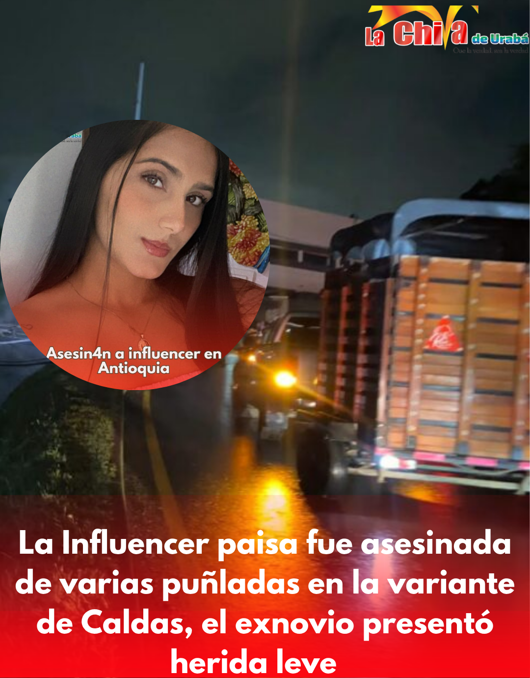 Mur1ó apuñ4lada la creadora de contenido Estefanía Restrepo, conocida como “La Traviesa