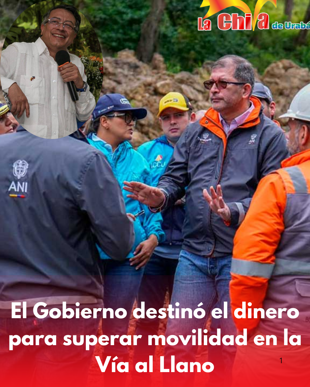 El Gobierno destinó $9.134 millones para atender puntos críticos en la vía al Llano