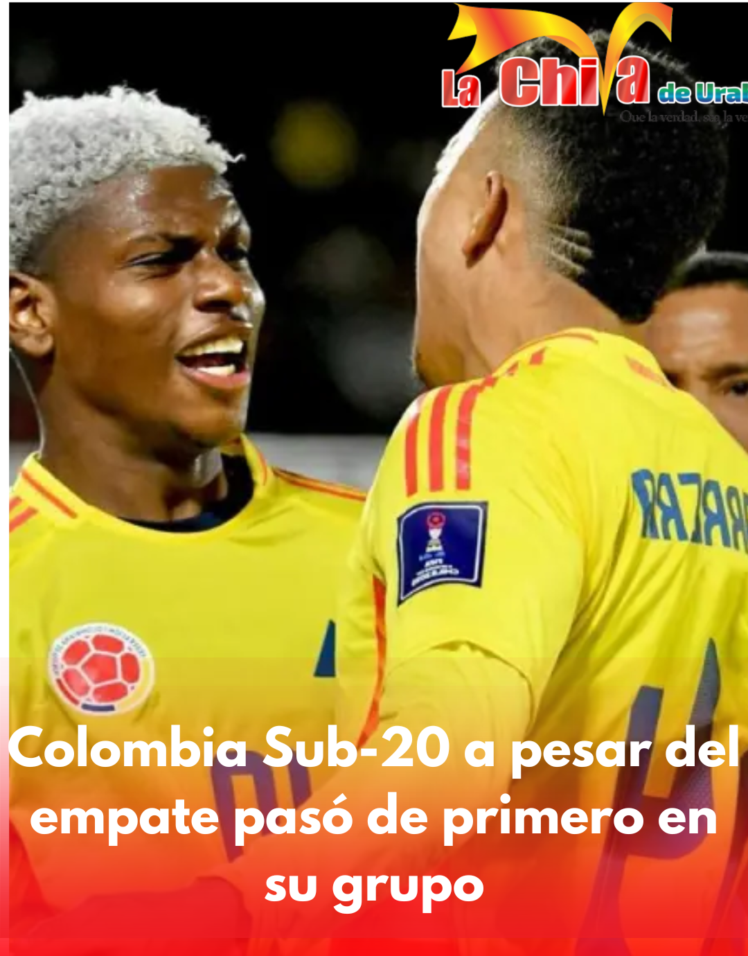 Colombia empató con Nigeria, pero terminó líder de su grupo en el Mundial Sub-20
