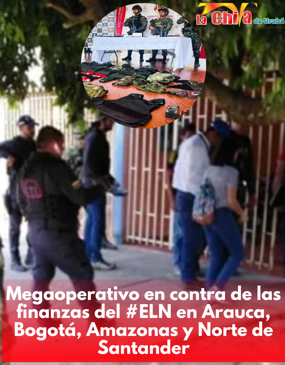 Golpe histórico contra las finanzas del #ELN perdieron más de 70 bienes
