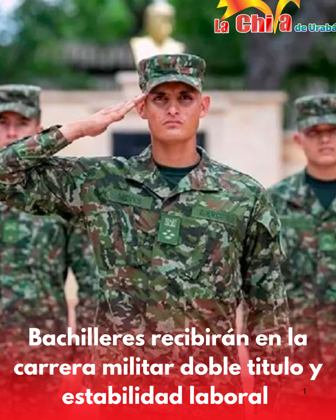 El Ejército abrió convocatoria para bachilleres que quieran ser suboficiales con doble titulación