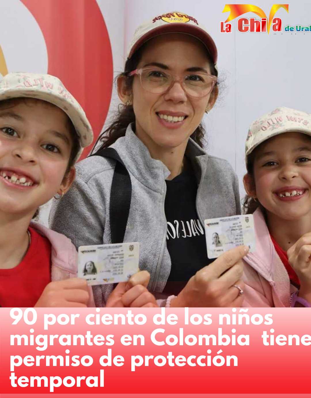 El 90 % de los niños venezolanos en Colombia tienen permiso de protección temporal