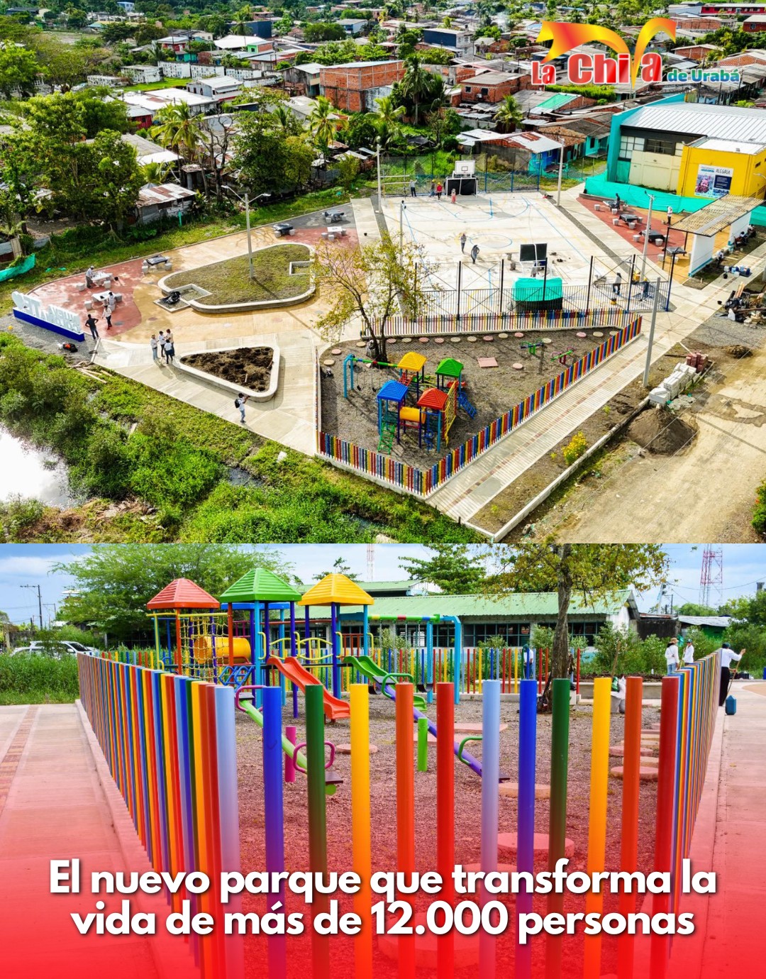 ¡Nueva Colonia estrena su Parque Alegría, un símbolo de unión y esperanza