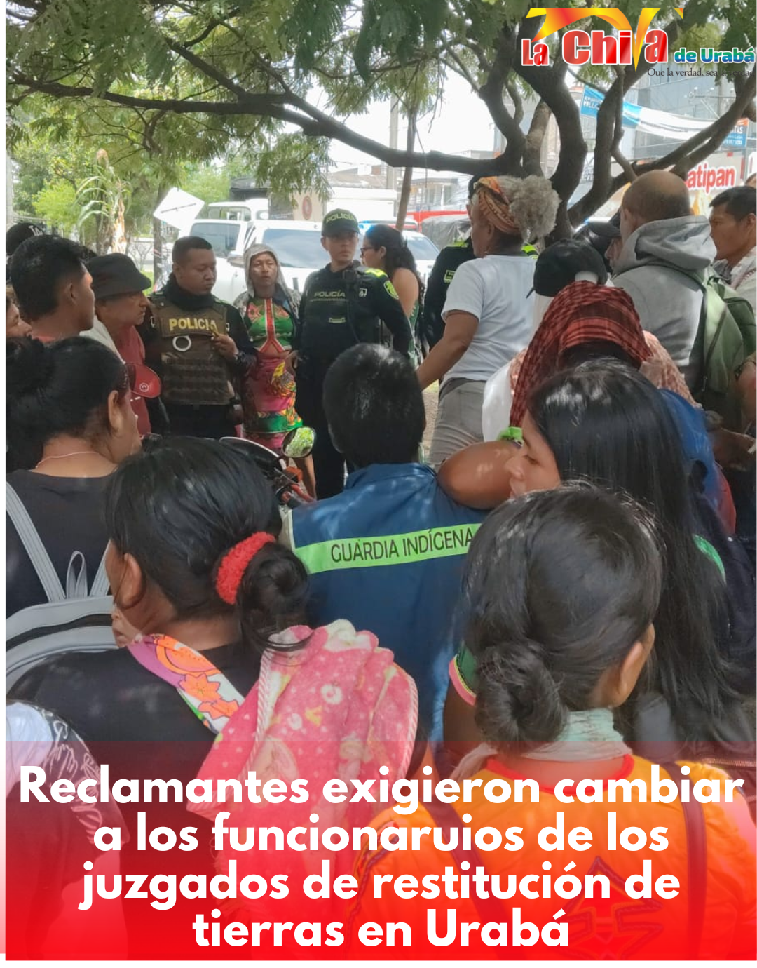 Reclamantes denunciaron negligencia de los Juzgados de Restitución de Tierras en Urabá