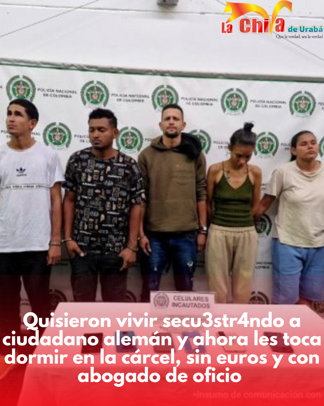 Secuestraron a turista alemán saliendo de discoteca, el Gaula lo liberó y un juez los puso preso