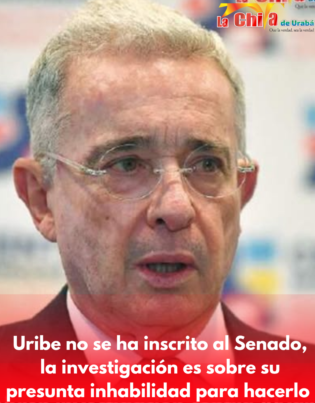 Demandaron a Uribe ante CNE, pero él aún no se ha inscrito