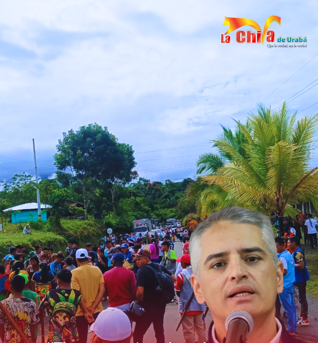 “Tienen razón mis paisanos en estar molestos: una vía bloqueada hace tres días” señaló el gobernador de Antioquia