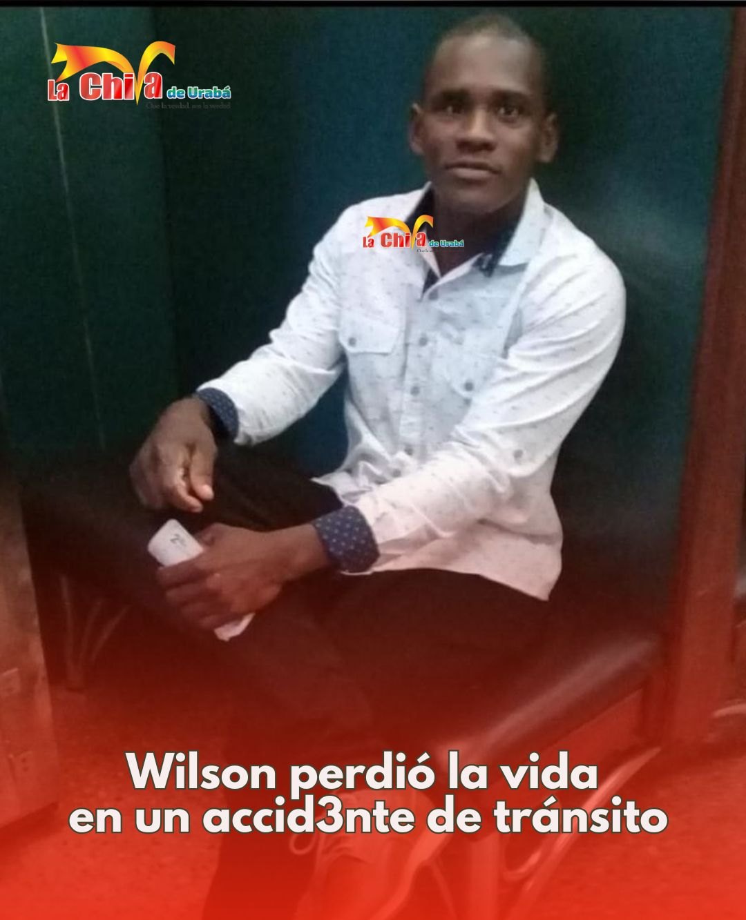 Falleció en accidente de tránsito el agricultor Wilson Córdoba Ortiz, líder del platanero en Carmen del Darién
