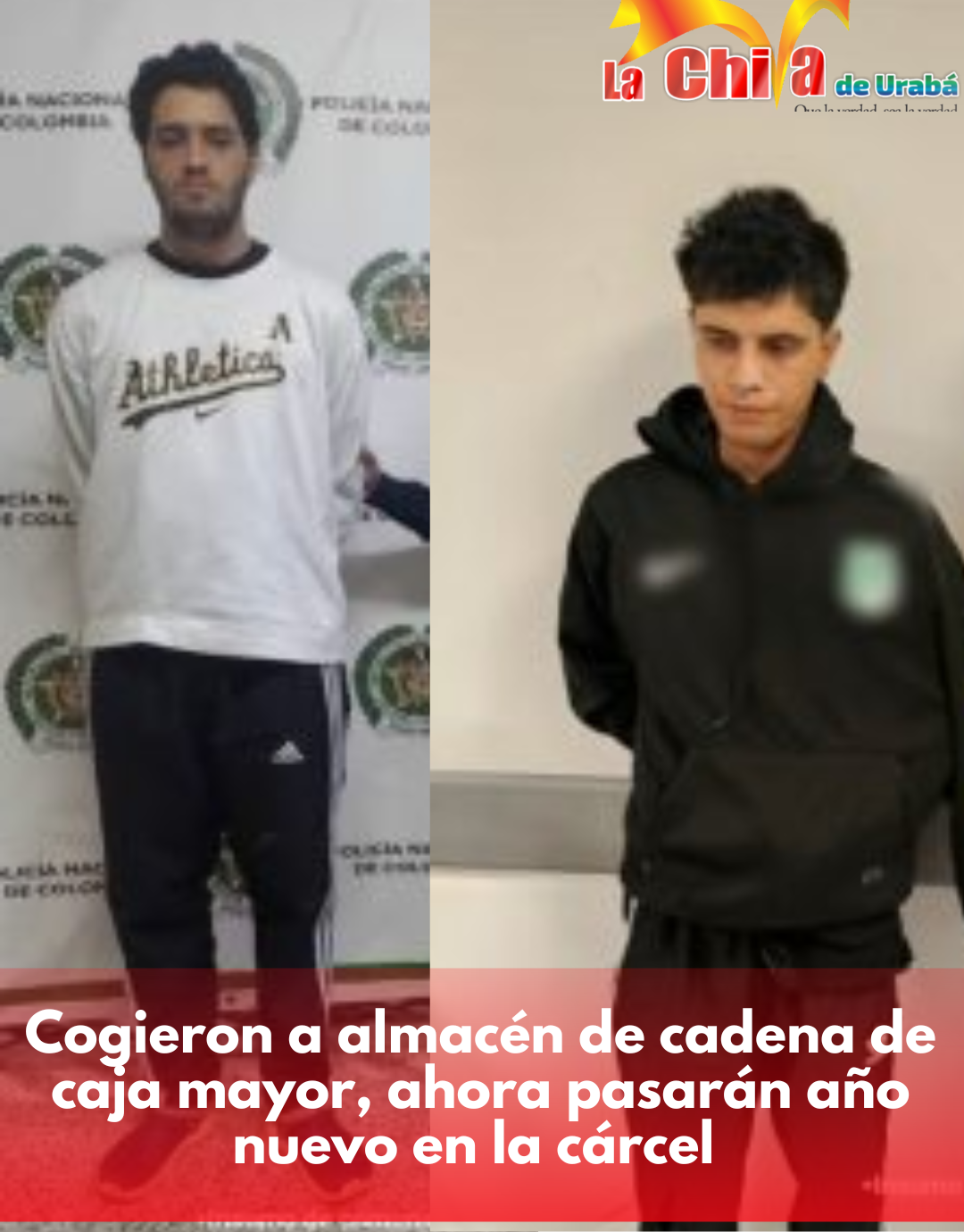 Fin de año en la cárcel, se la tenían montada al mismo negocio, habían robado 20 veces