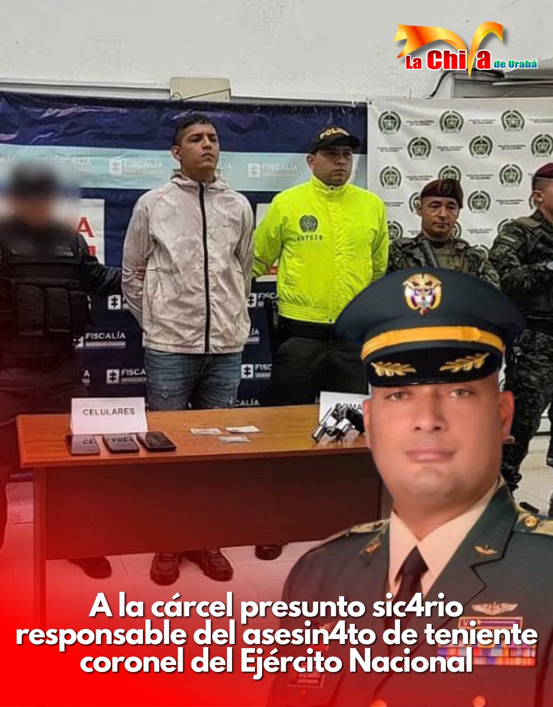 Presunto homicida del teniente coronel Rafael Granados Rueda no aceptó los cargos