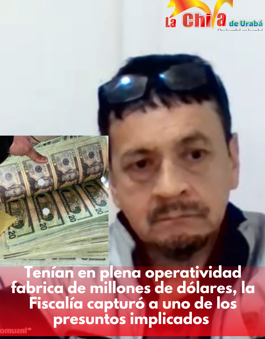 Fiscalía desmanteló complejo clandestino de falsificación de dólares