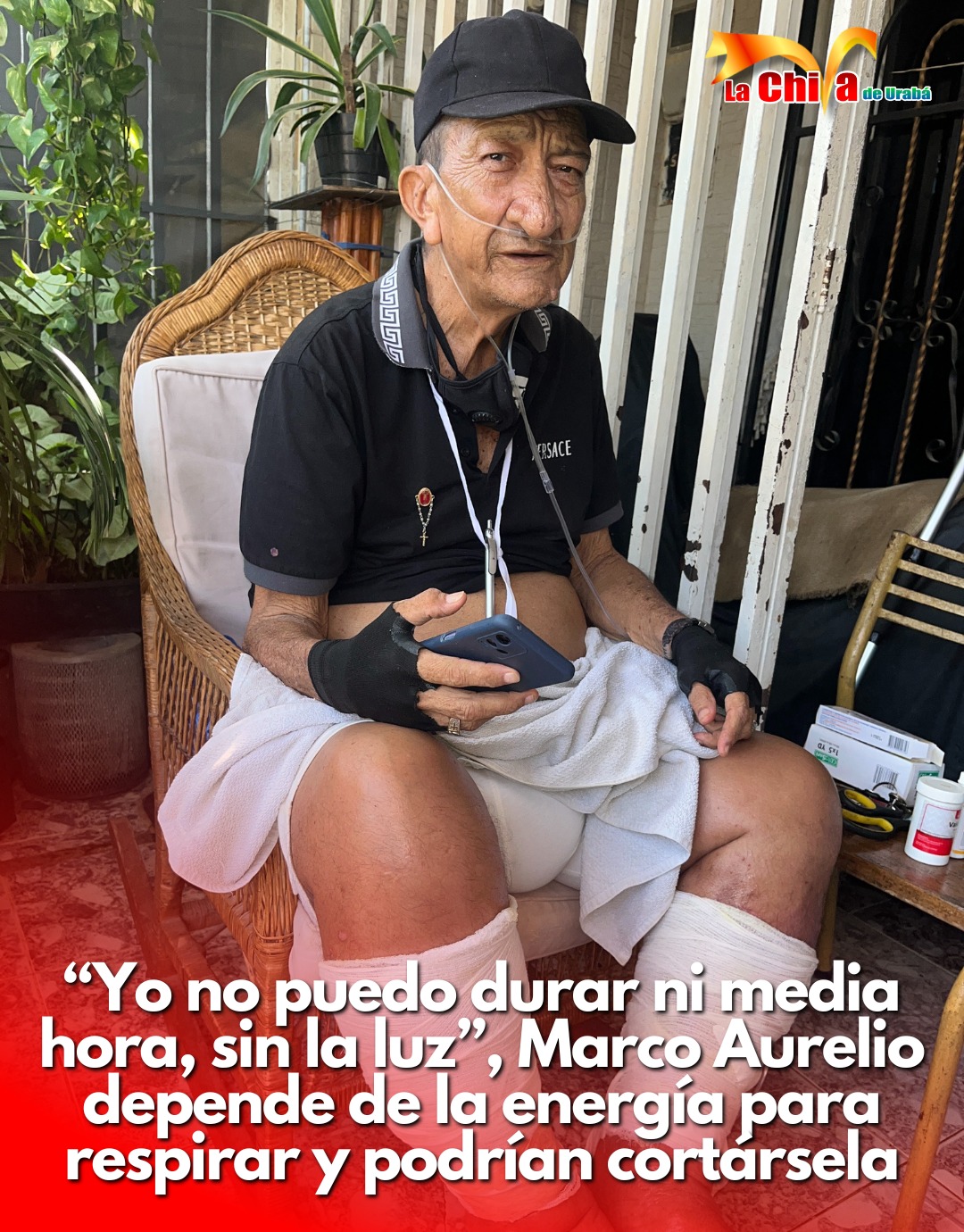 Marco Aurelio, toda la vida le sirvió a Apartadó, y al final se quedó sin nada