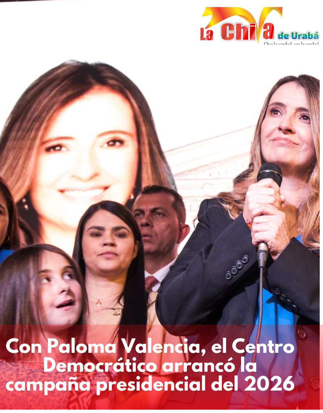 “Estamos aquí para servirle a los colombianos”; Paloma Valencia candidata presidencial del CD