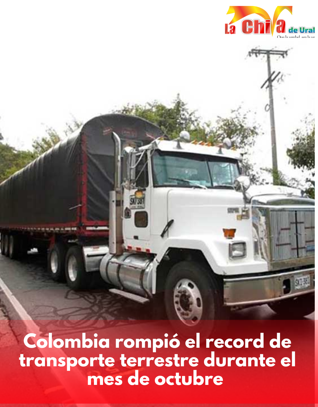 Colombia rompió récord en movilización de carga durante octubre