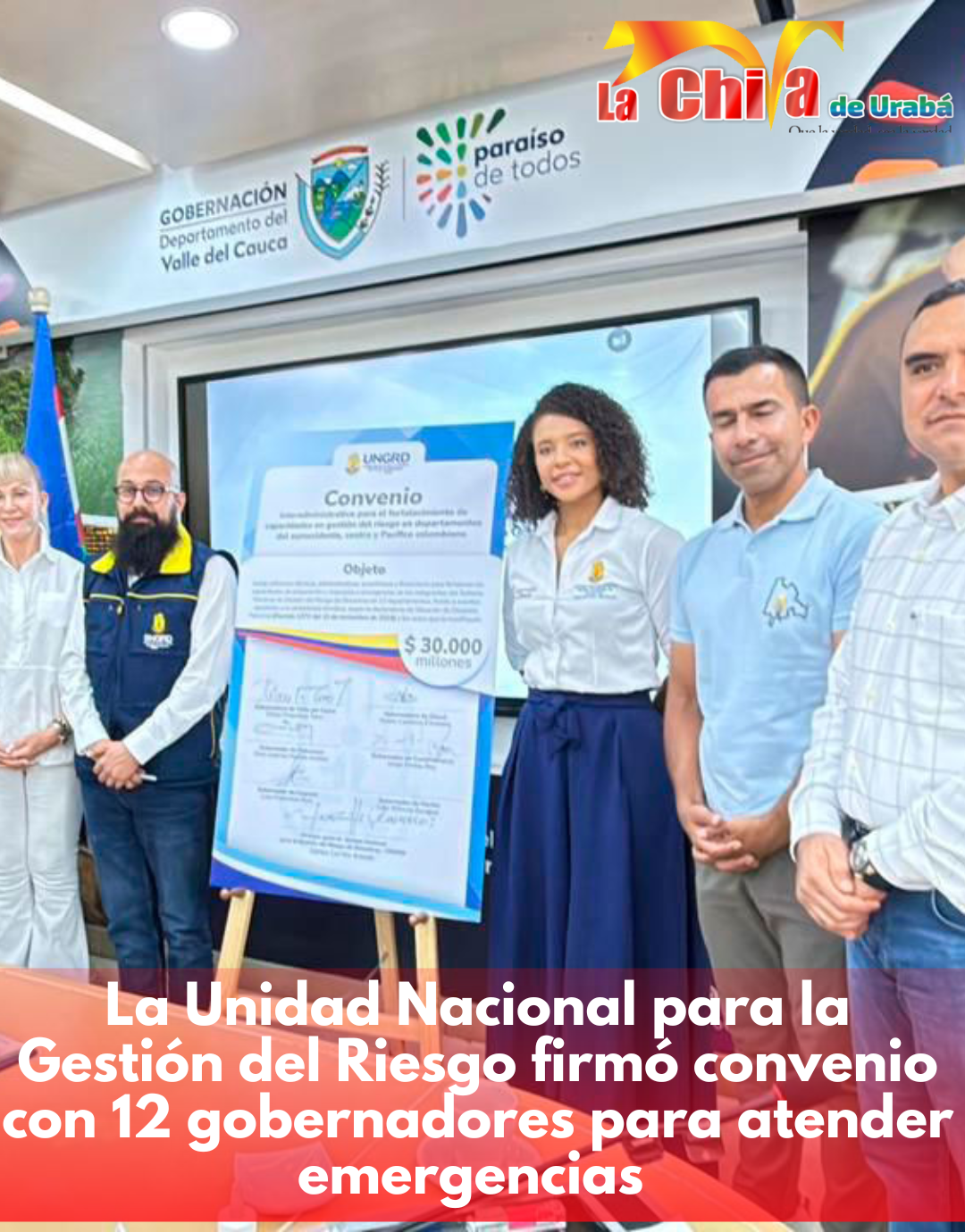 $31 mil millones para emergencias en Chocó y otros 11 departamentos