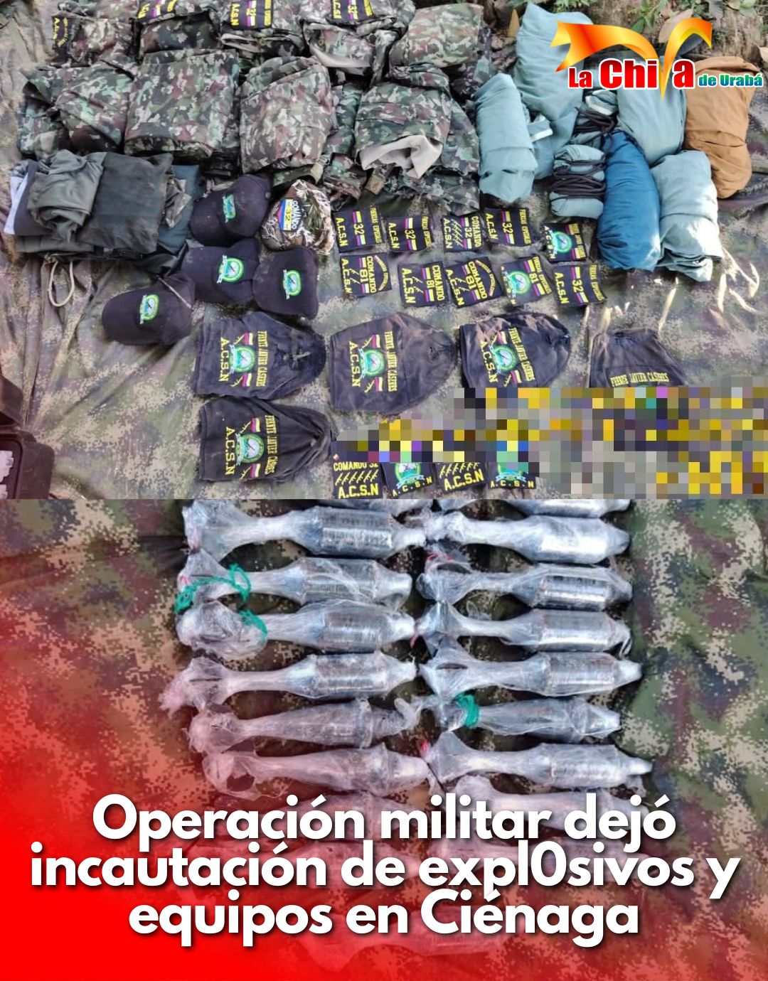 Ejército combatió con grupo armado Conquistadores de La Sierra en Ciénaga