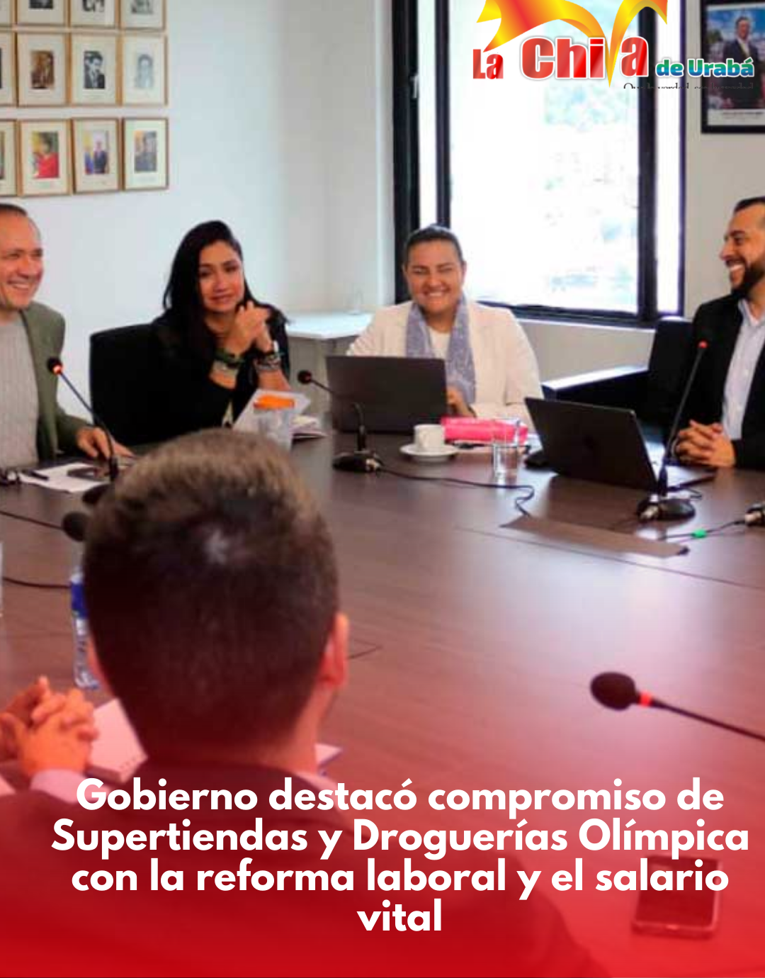 Gobierno destacó compromiso de Olímpica con la reforma laboral y el salario vital