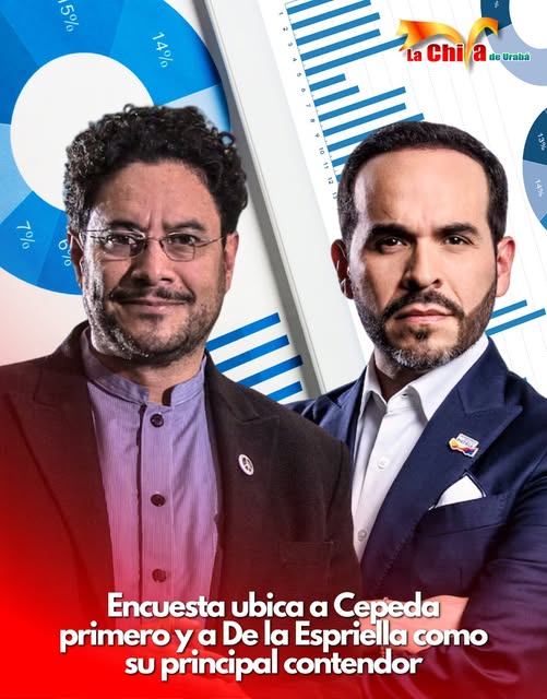 Iván Cepeda lidera encuesta GAD3 para RCN  y lo sigue Abelardo de la Espriella