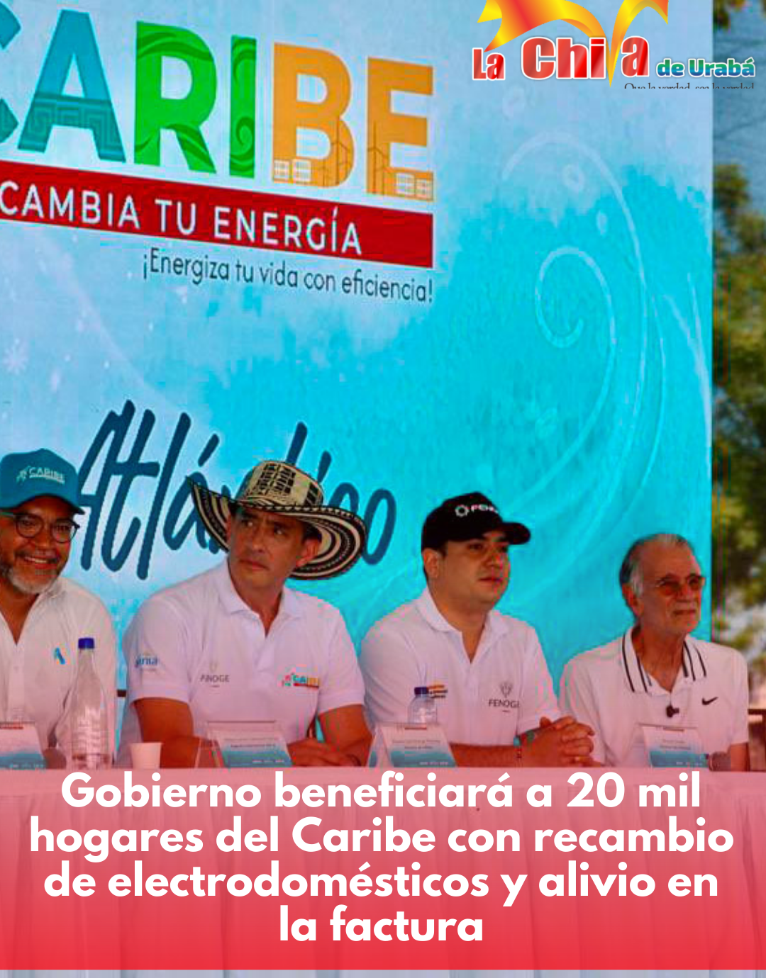 Beneficiarán a 20 mil hogares del Caribe con recambio de electrodomésticos y alivio en la factura