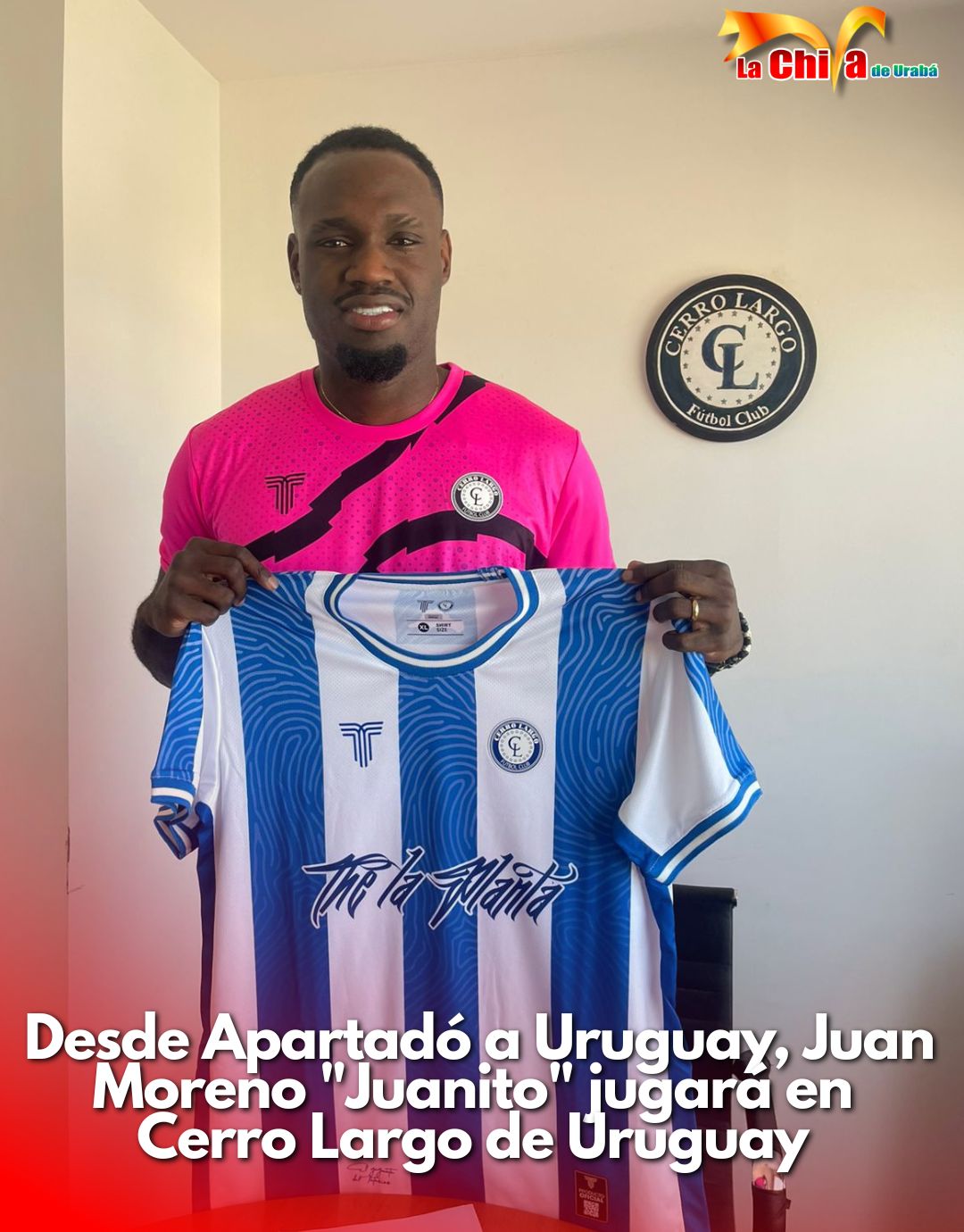 Futbolista de Urabá, será arquero de Cerro Largo en Uruguay