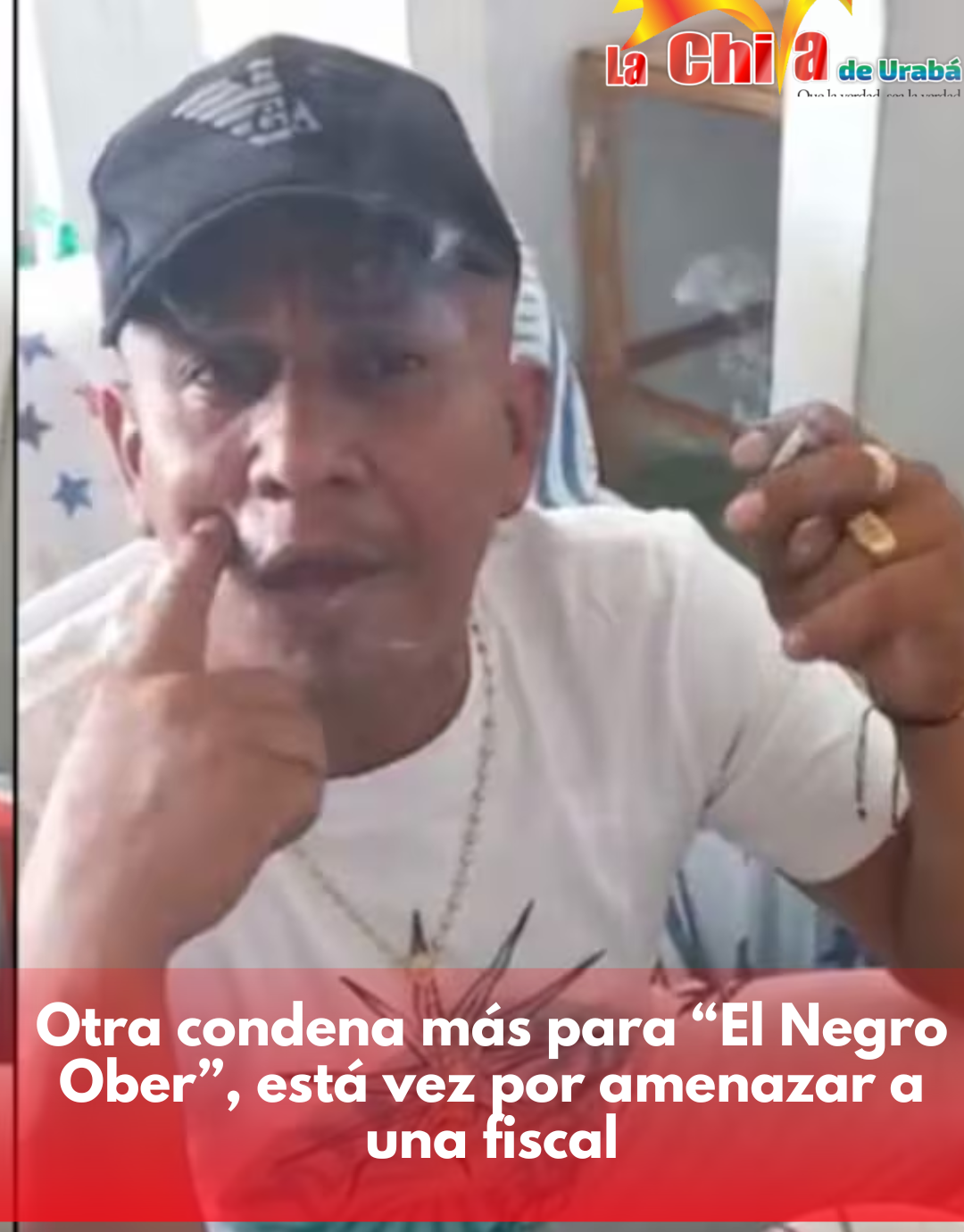 Por amenazar a una fiscal, condenaron a 36 meses de prisión al "Negro Ober"
