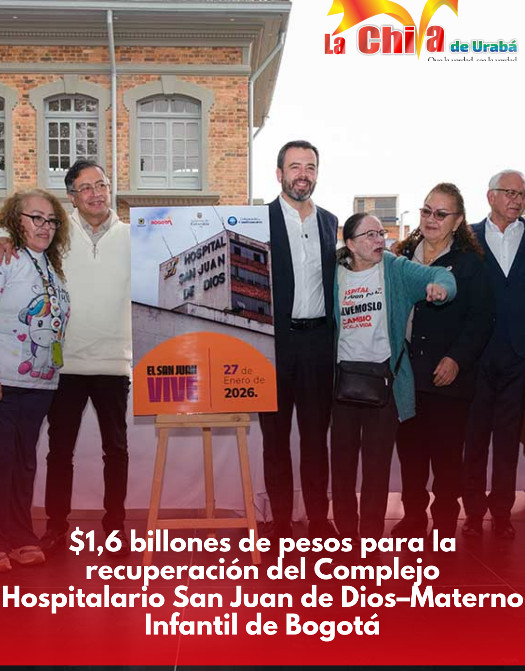 “Aquí se acaba la Ley 100”: Petro en la  recuperación y reapertura del Hospital San Juan de Dios