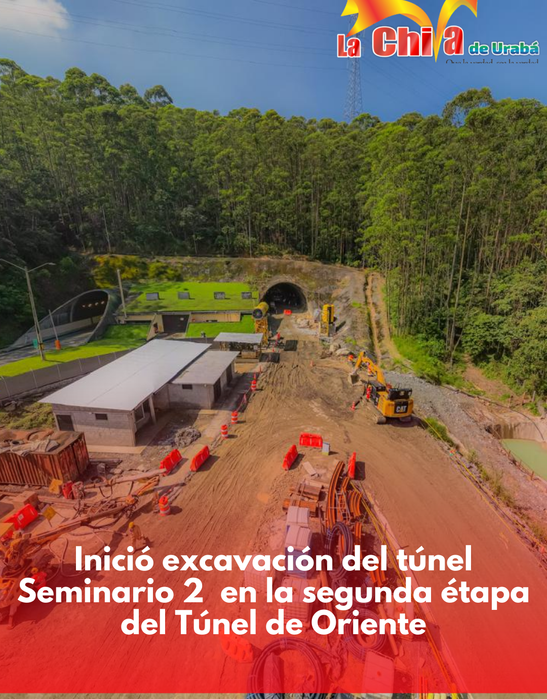 Inició excavación del túnel Seminario 2  del Túnel de Oriente