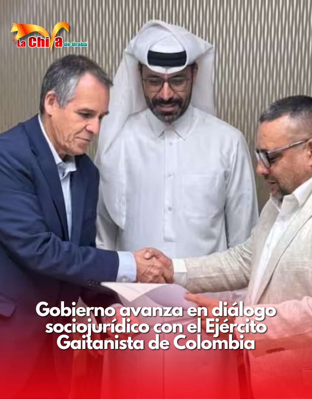 Gobierno avanza en diálogo con el EGC con mediación internacional